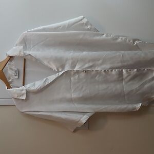 J.O. White Night Shirt Sleepshirt Size Large